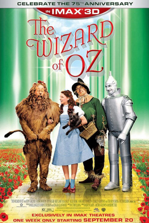 The Wizard of Oz: An IMAX 3D Experience Showtimes
