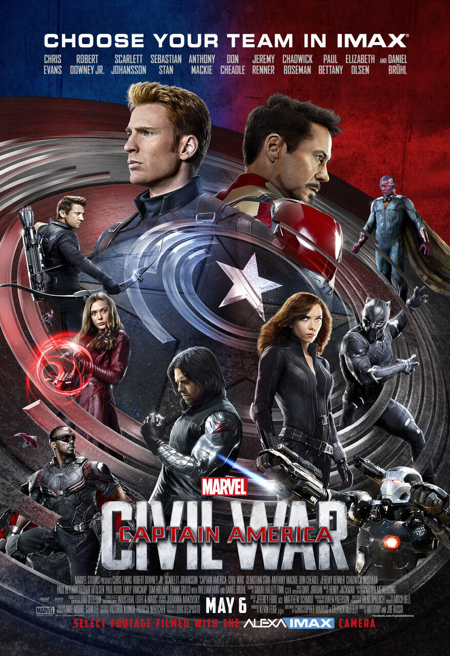 Captain America Civil War An Imax 3d Experience 2016 Fandango