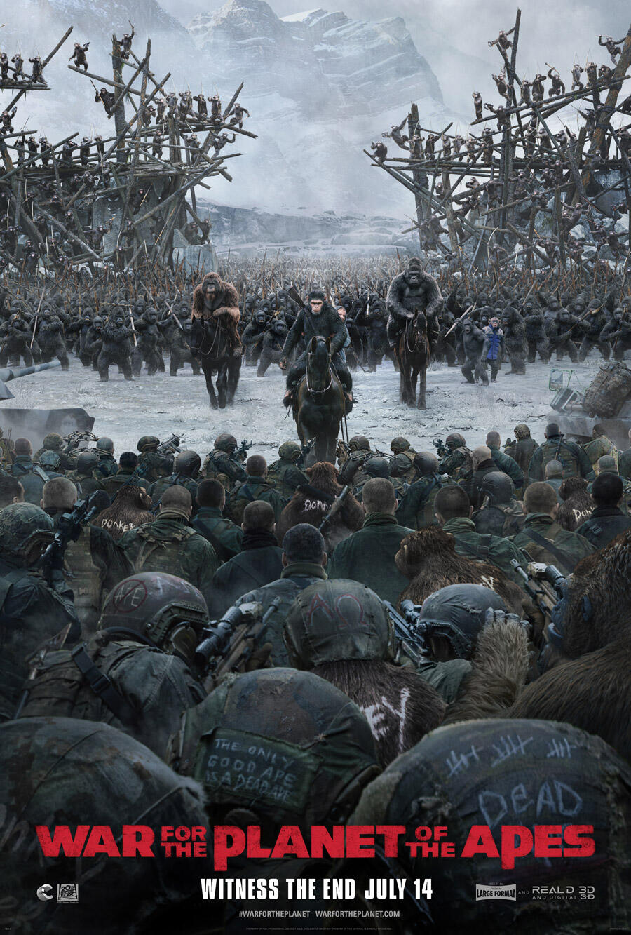 War For The Planet Of The Apes 2017 Fandango