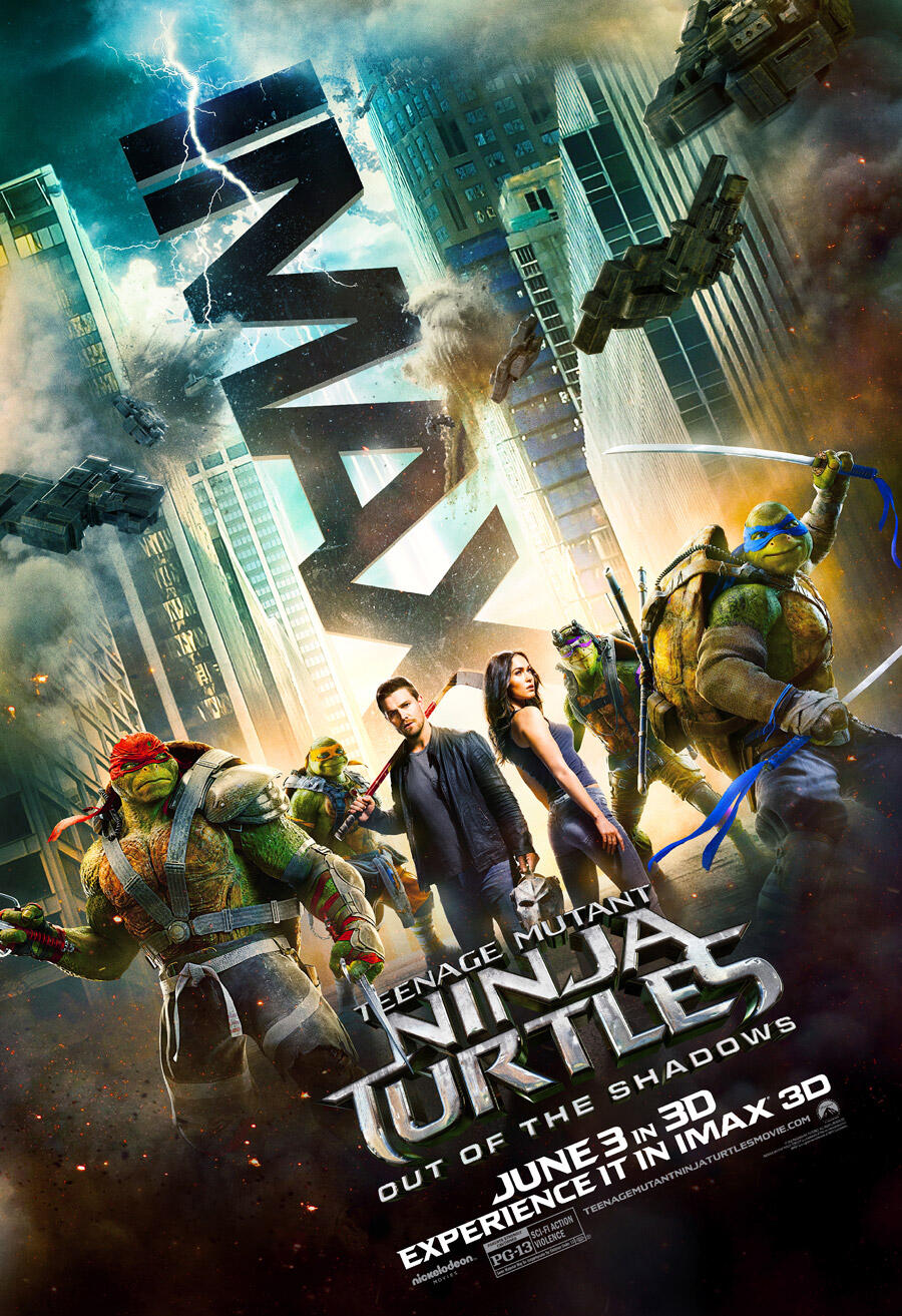 Teenage Mutant Ninja Turtles Out Of The Shadows An Imax 3d Fandango