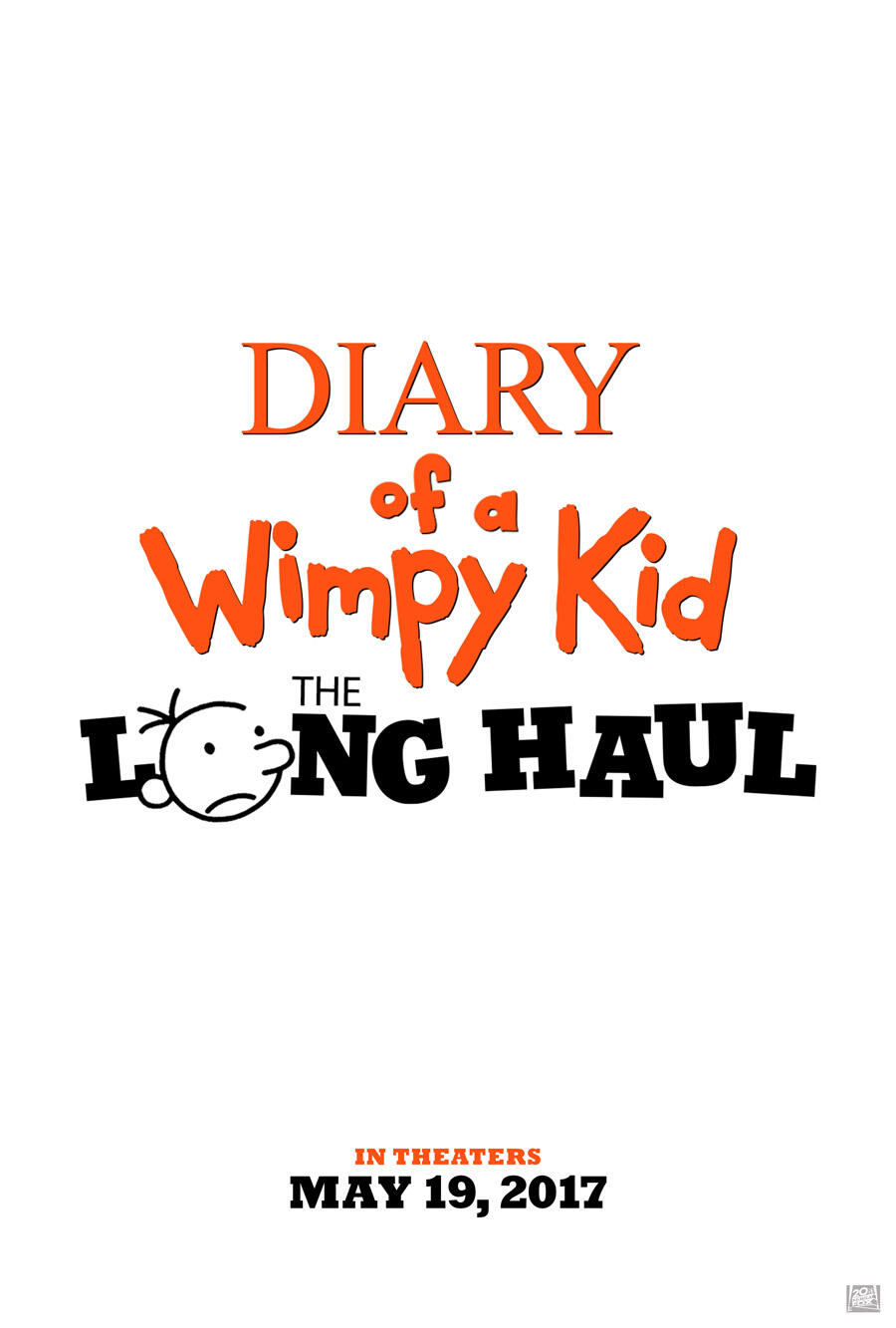 Diary Of A Wimpy Kid The Long Haul Logo