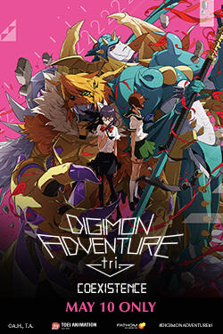 See Digimon Adventure tri.: Coexistence on the big screen at The Ridgefield  Playhouse on May 10