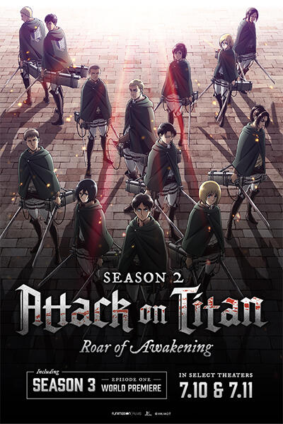 Attack on Titan Season 3 World Premiere Event Showtimes