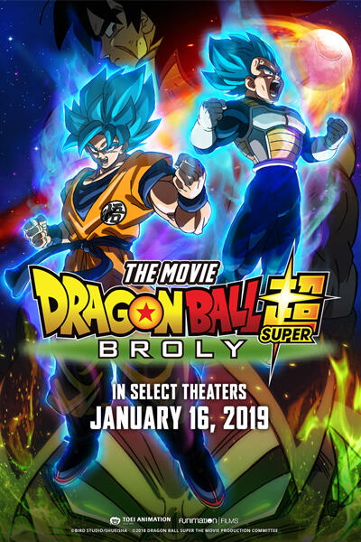 Dragon Ball Super: Broly - The IMAX 2D Experience - Tickets & Showtimes  Near You | Fandango