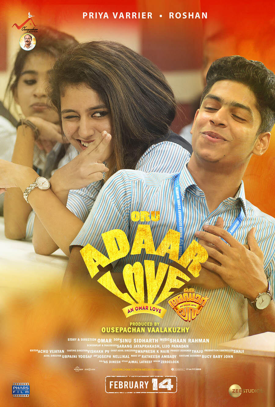 Oru Adaar Love Synopsis Fandango Watch the new teaser featuring noorin roshan romance from 'oru adaar love', a malayalam movie written and directed by omar lulu starring priya varrier, roshan abdul rahoof, noorin shereef, michelle ann daniel, arun a kumar, mathew. oru adaar love synopsis fandango
