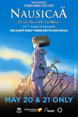 Nausicaa Of The Valley Of The Wind Studio Ghibli Fest 2019 Fandango