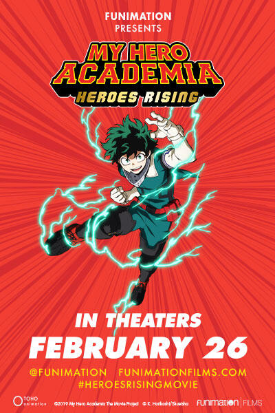 My Hero Academia: Heroes Rising Is Coming to Theaters in Theaters Early 2020 - IGN