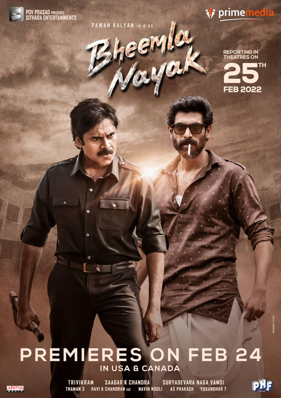 Download Bheemla Nayak (2022) WEB-DL Hindi [HQ-Dubbed] Full Movie 480p | 720p | 1080p 