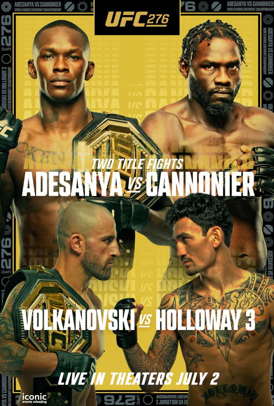 UFC 276 Adesanya vs