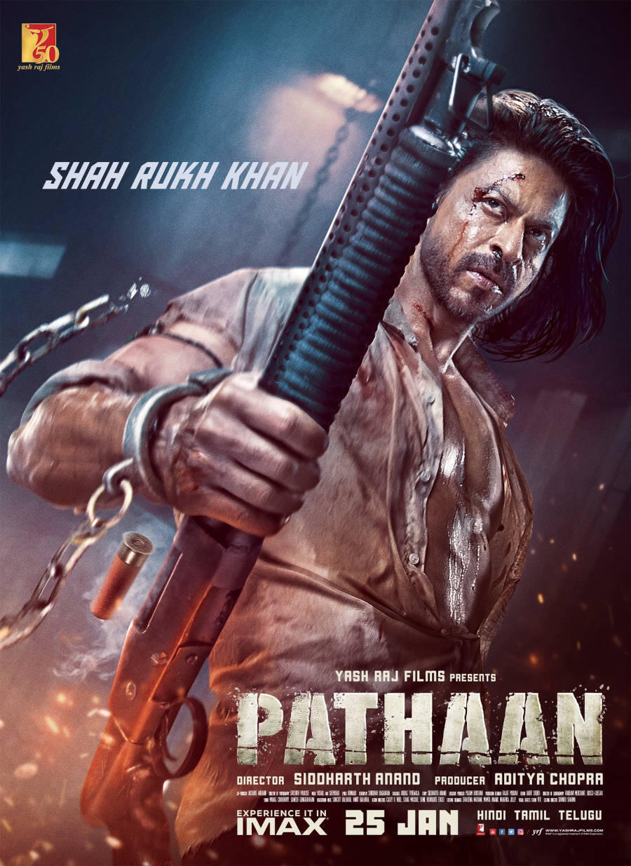 Pathaan protests Rioter damaged screen in Bihar hate 1