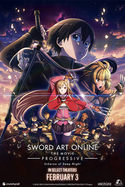 Sword Art Online the Movie -Progressive- Scherzo of Deep Night (2023) -  Tickets & Showtimes Near You | Fandango