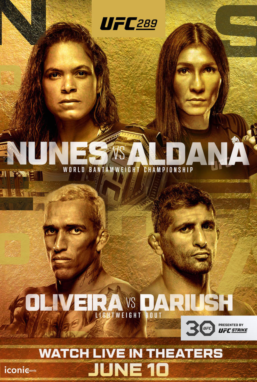 UFC 289 Nunes vs