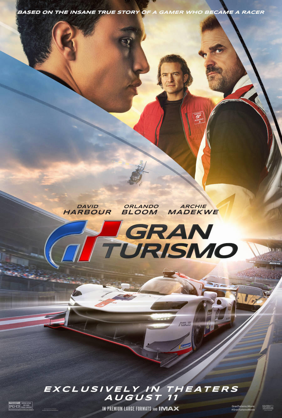 Gran Turismo: Based on a True Story (2023) Showtimes