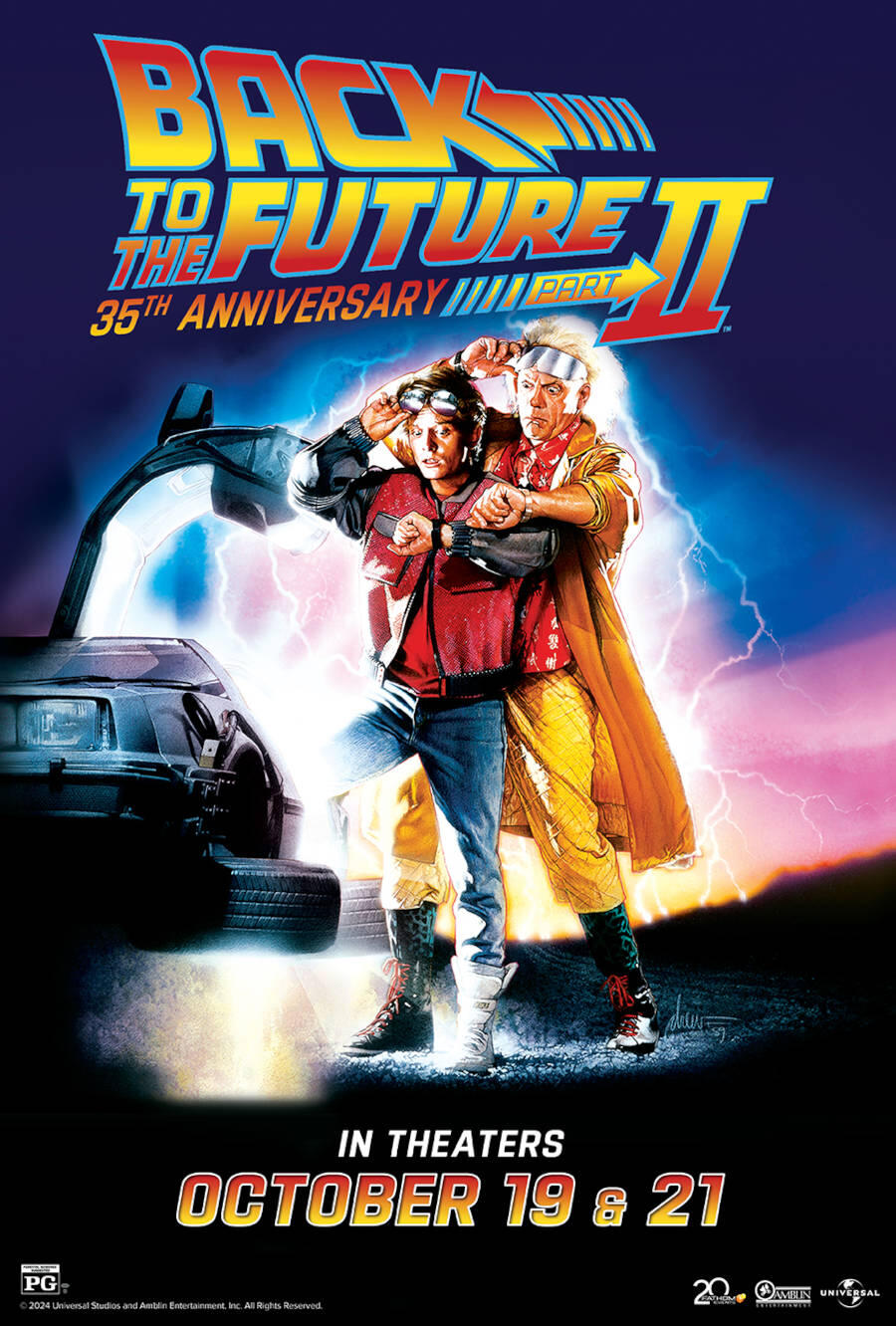 額縁付き】Back to the Future A2ポスター ② - メルカリ