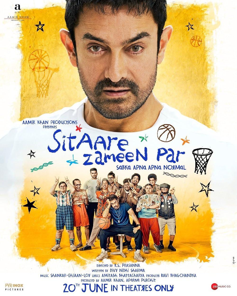 Sitaare Zameen Par (2025) Poster