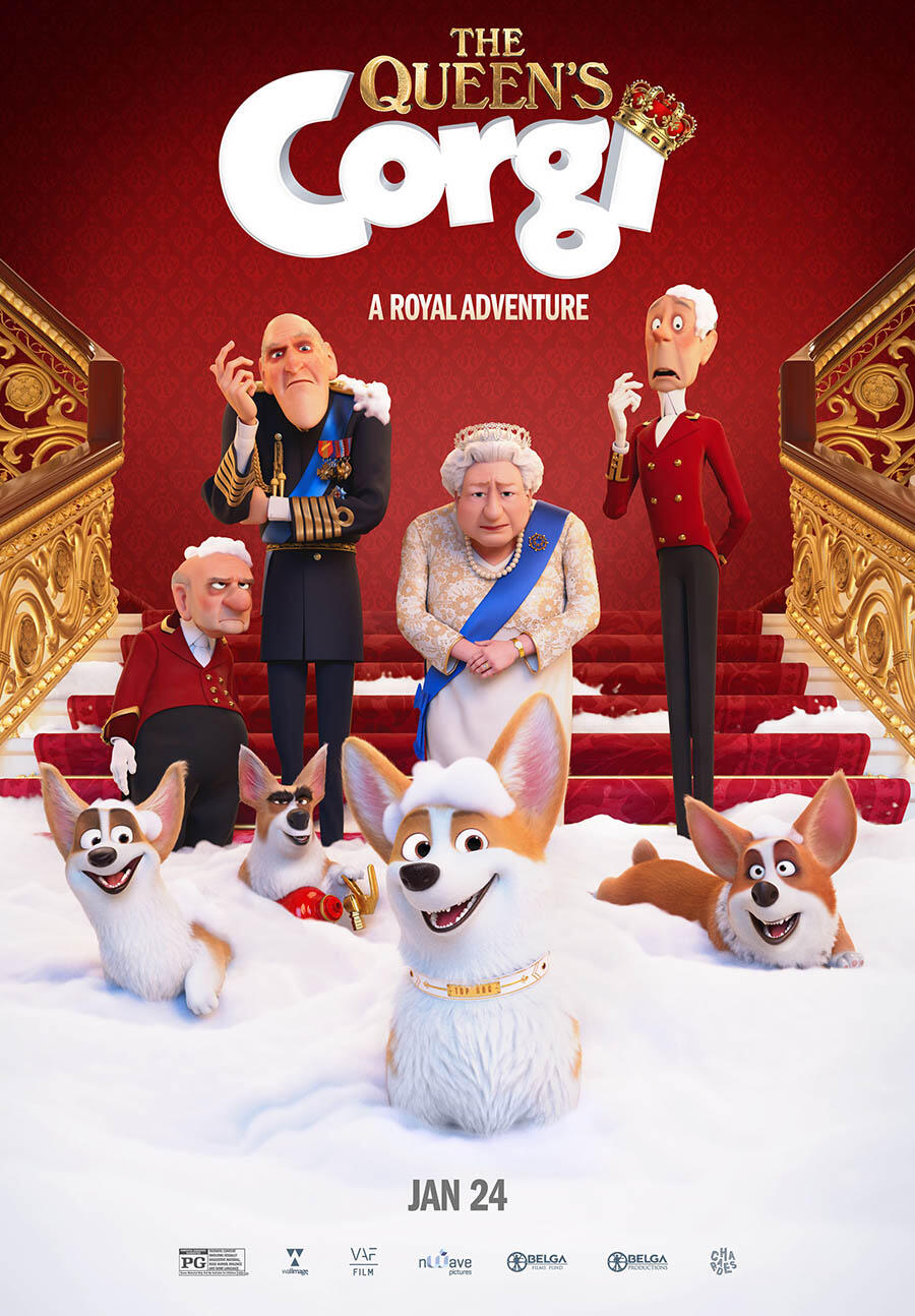 corgi queen poster queens posters film fandango rex