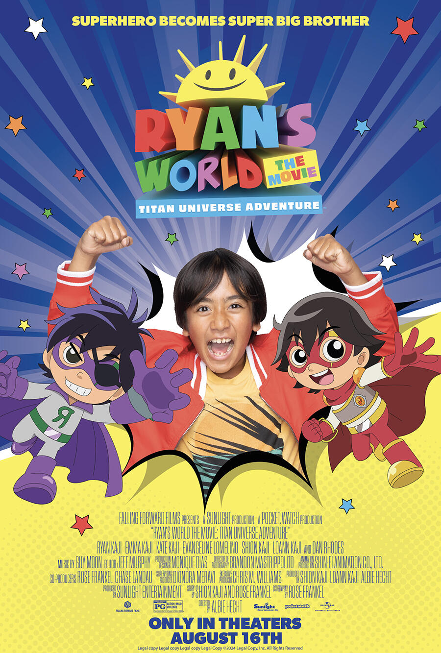 Ryan's World the Movie: Titan Universe Adventure (2024) | Fandango