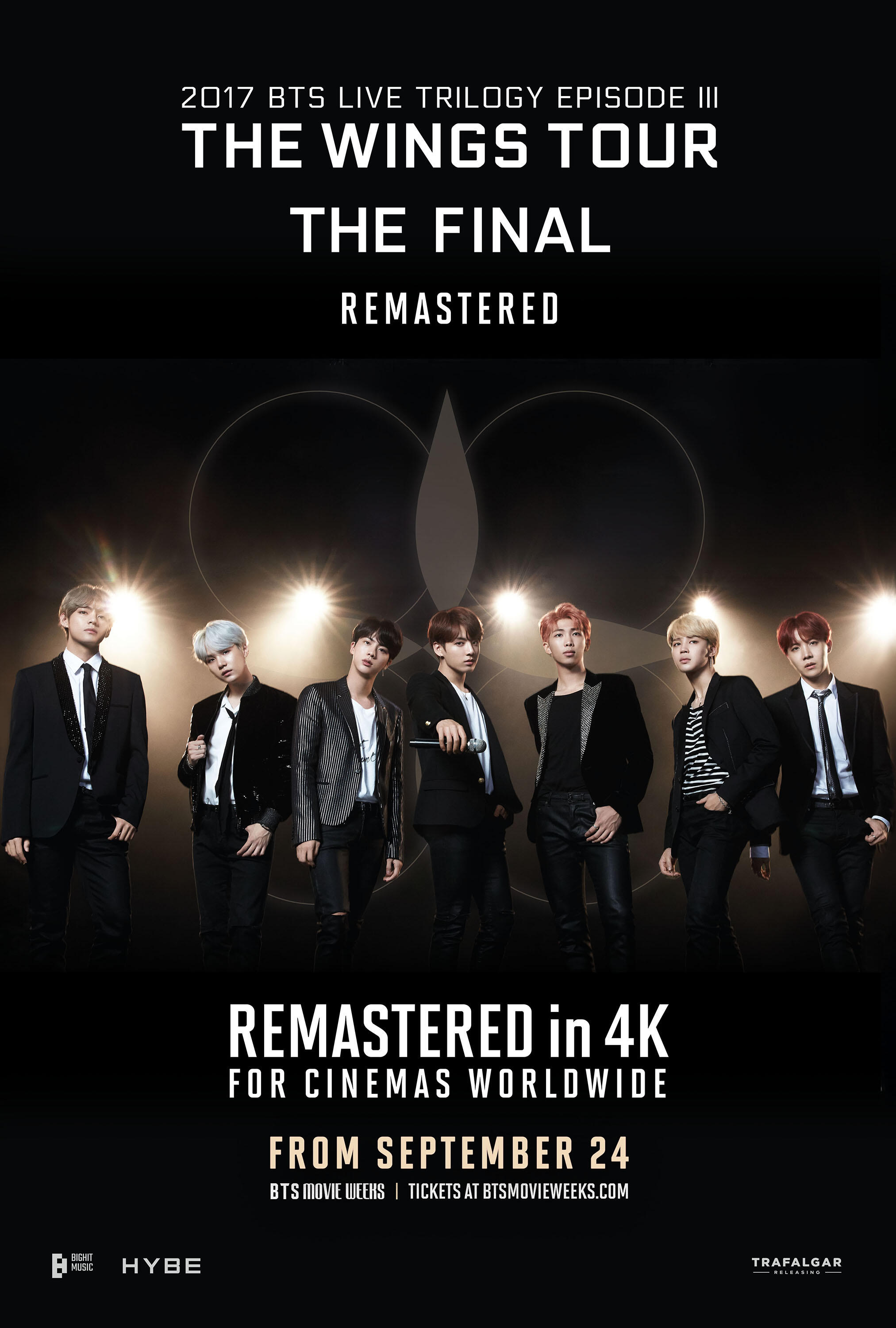 BTS THE WINGS TOUR 公式ポスター フィルムパノラマ BTS 2017 Live Trilogy EPISODE III THE WINGS TOUR THE FINAL