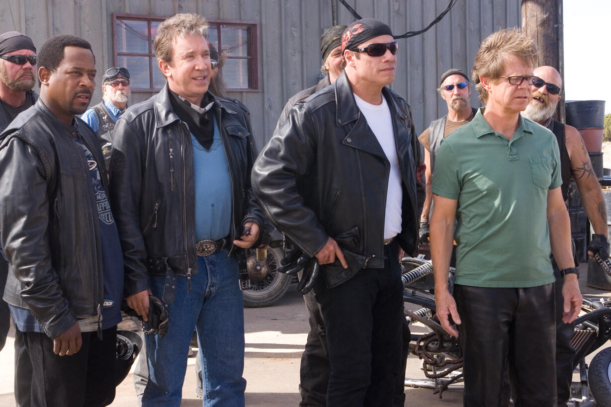 Martin Lawrence, Tim Allen, John Travolta and William H. Macy "Wild Ho...