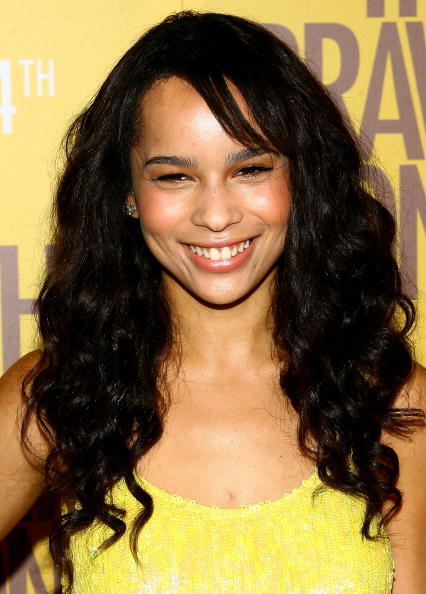 Actress Zoe Kravitz at the N.Y. premiere of.