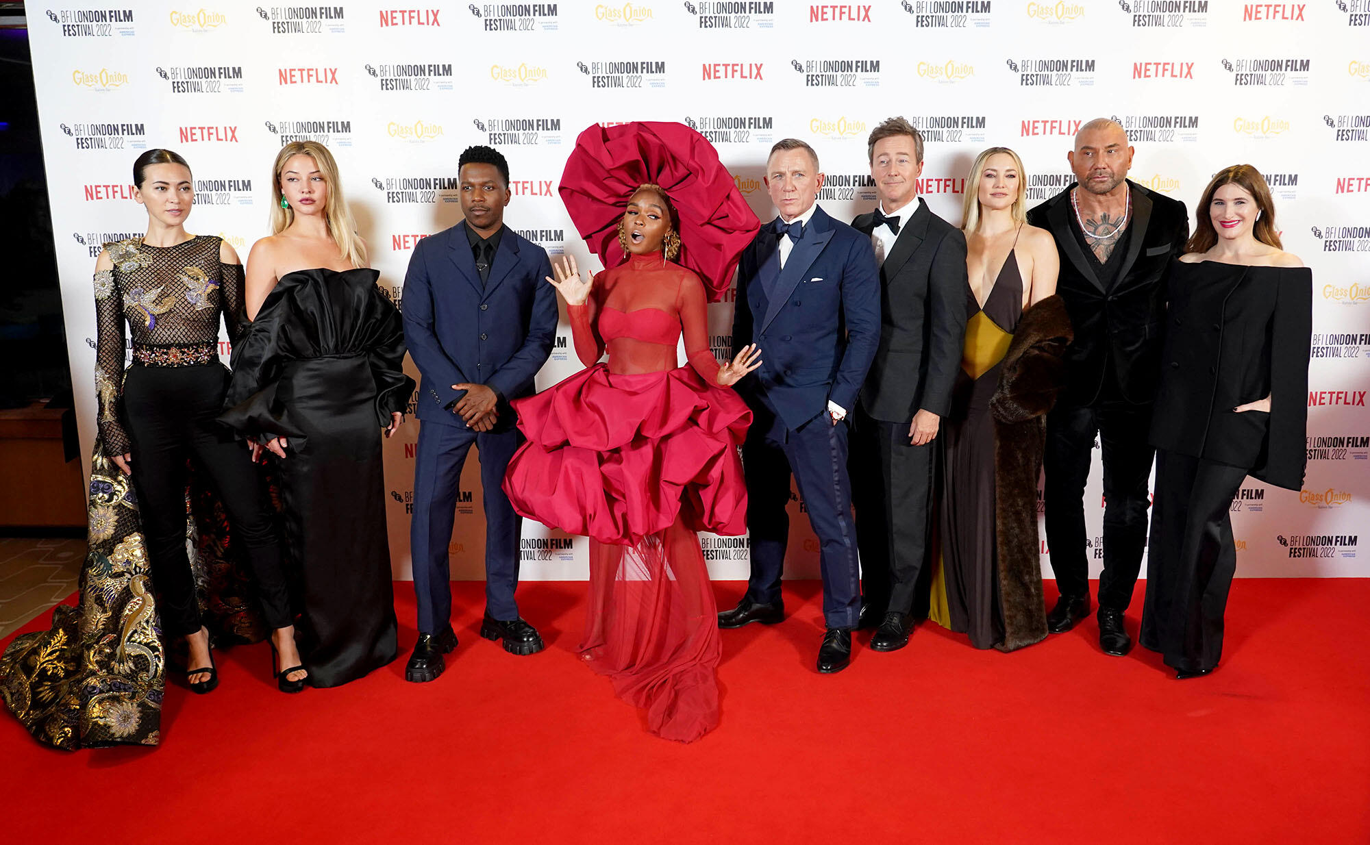 'Glass Onion A Knives Out Mystery' European Premiere Fandango