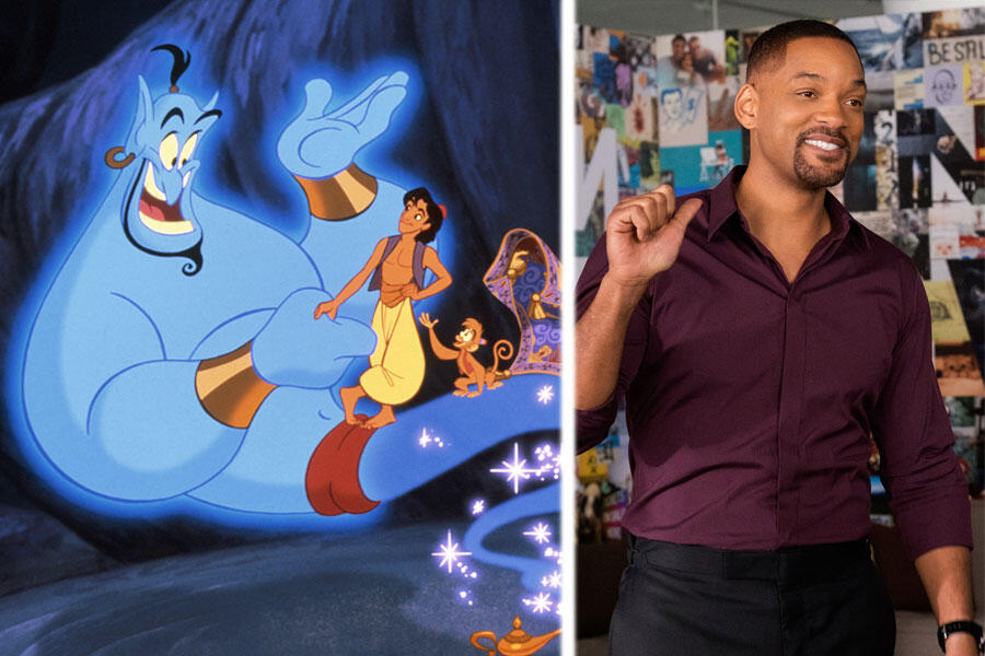 Disney Wants Will Smith to Be the Genie in Its Live-Action 'Aladdin'