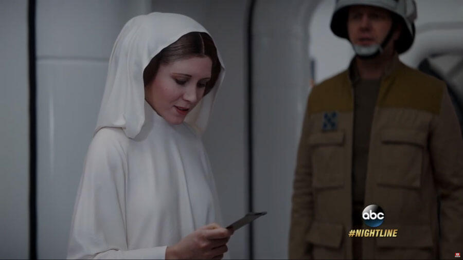 'Rogue One' Director Gareth Edwards Explains Why Carrie Fisher Didn't Believe Her Own Cameo