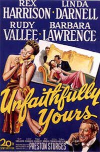 Unfaithfully Yours / Christmas in July Movie Poster