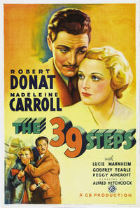 The 39 Steps / The Lady Vanishes Movie Poster
