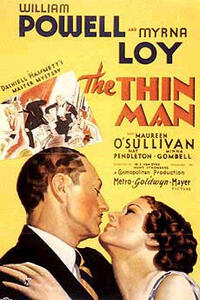 The Thin Man / Christmas in Connecticut Movie Poster