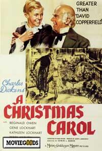 A Christmas Carol / Shop Around the Corner Movie Poster