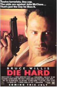 Die Hard / Bad Santa Movie Poster
