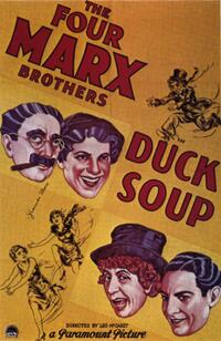 Duck Soup / Horse Feathers Movie Poster