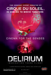Cirque Du Soleil: Delirium Movie Poster