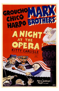 A Night at the Opera / Animal Crackers Movie Poster