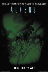 Aliens / The Abyss Movie Poster