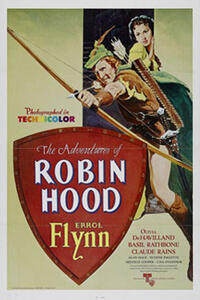 The Adventures of Robin Hood/ Captain Blood Movie Poster