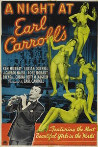 A Night at Earl Carroll's Movie Poster