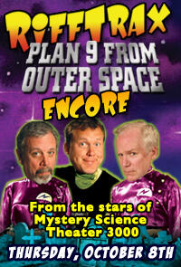 RiffTrax: Plan 9 from Outer Space ENCORE Movie Poster