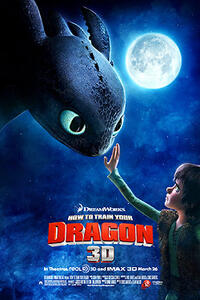 How to Train Your Dragon 3D (2010) Movie Poster