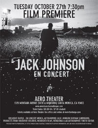 Jack Johnson: En Concert Movie Poster