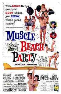 Muscle Beach Party / Beach Blanket Bingo Movie Poster