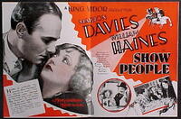 Art Deco Lecture / Show People Movie Poster