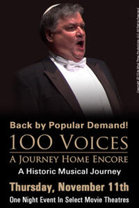 100 Voices: A Journey Home Encore Movie Poster