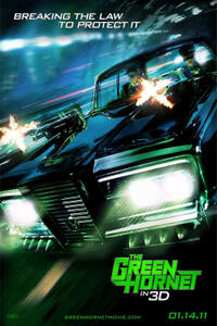 The Green Hornet 3D Movie Poster