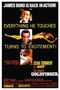 Goldfinger / You Only Live Twice Movie Poster