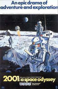 2001: A Space Odyssey in 70mm Movie Poster
