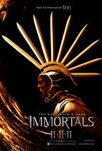 Immortals 3D Movie Poster