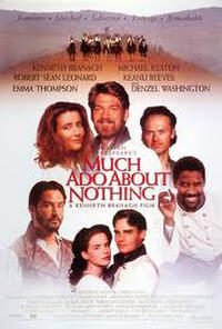 Much Ado About Nothing / A Midwinter's Tale Movie Poster