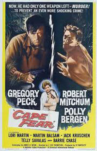 Cape Fear (1962)/On Dangerous Ground Movie Poster